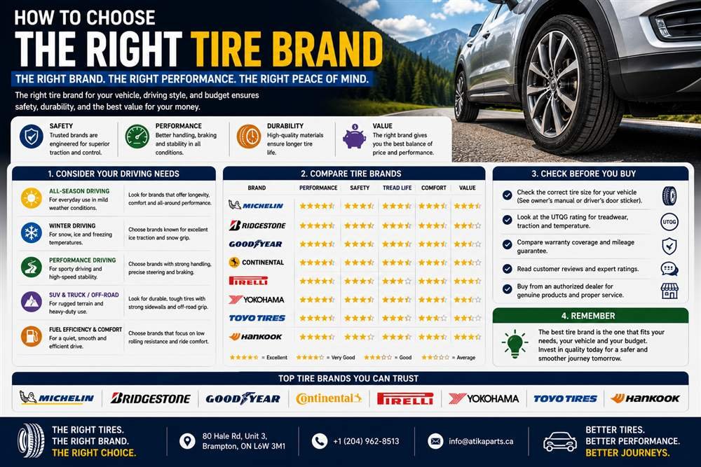 How to Choose a Tire Brand: Value vs Premium in Ontario