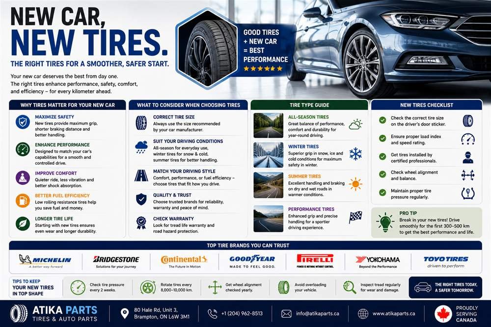 When to Replace New Car Factory (OEM) Tires