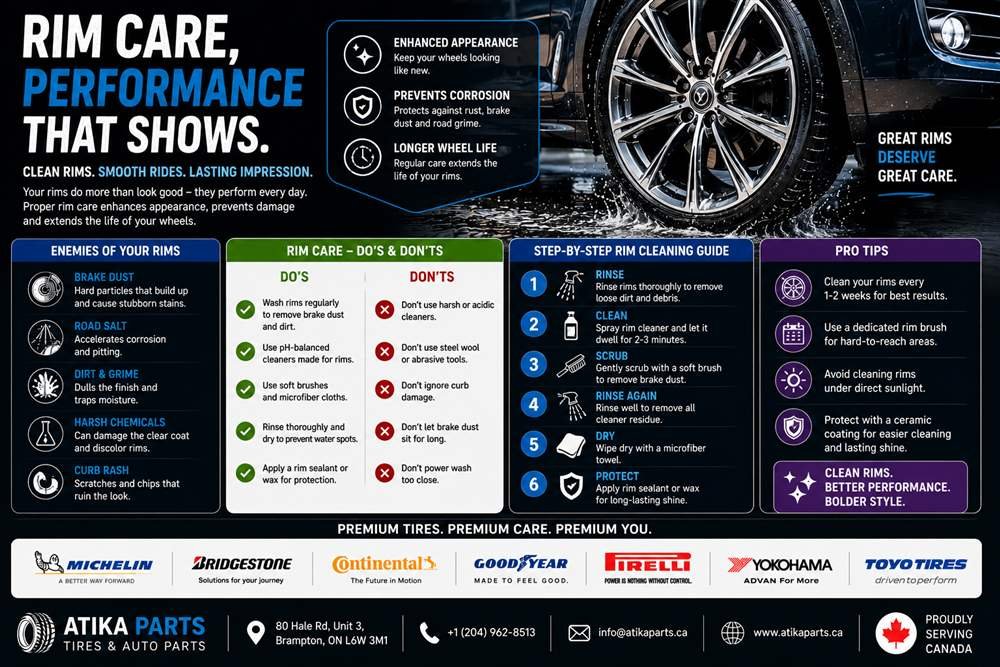 Wheel & Rim Care: Keep Alloy Wheels Clean in Ontario